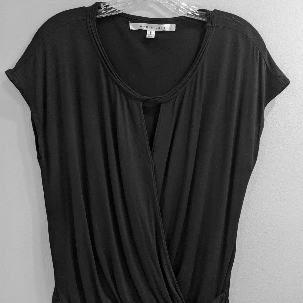 Max Studio wrap front blouse